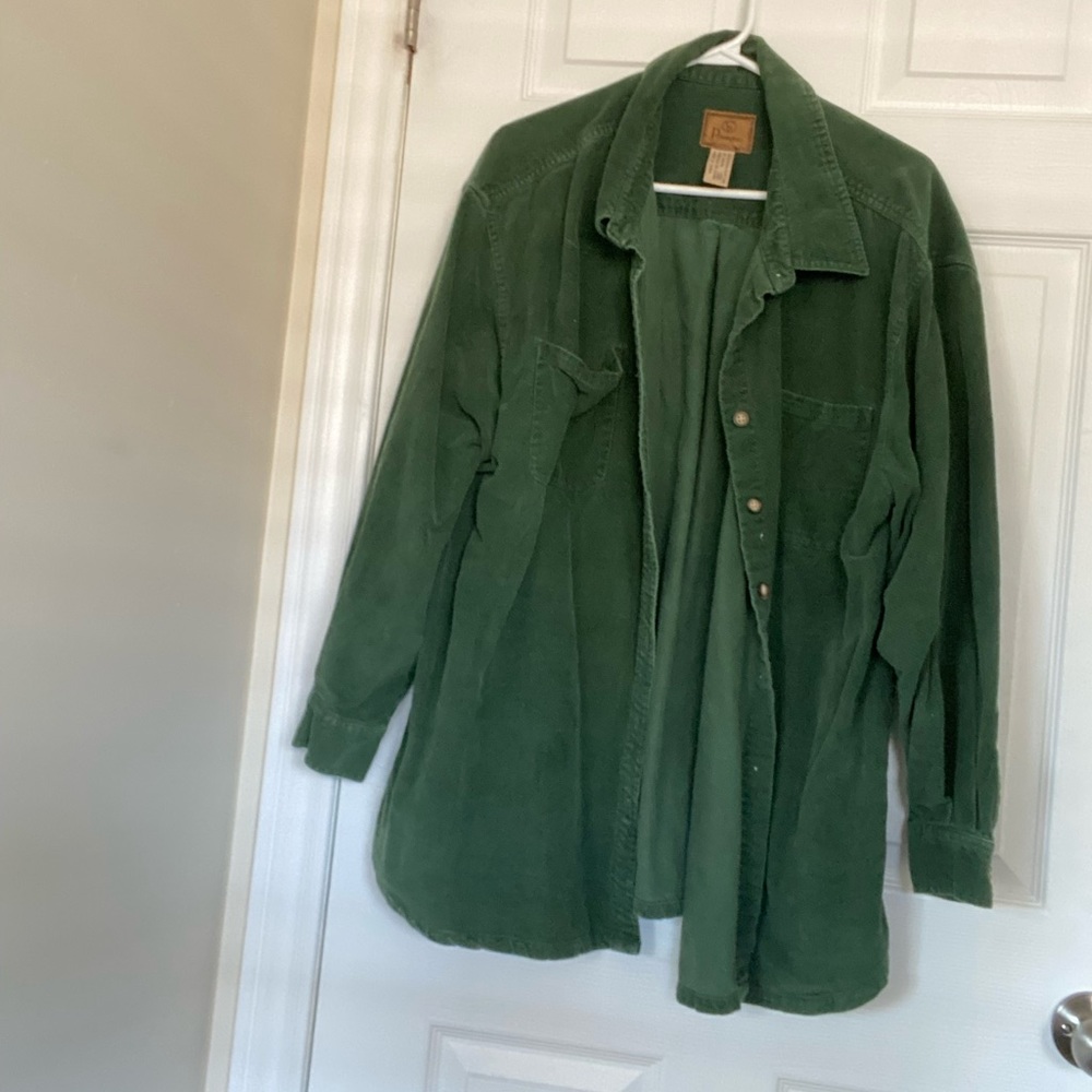 Vintage cord button down